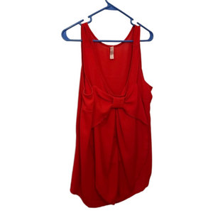 1x- Never worn Mezzanine red bow plus size tank top
